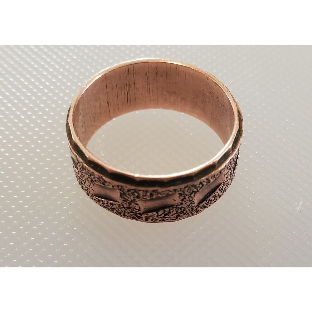 Vintage Pure Copper Ring Size 6 and Bracelet - Picture 5 of 10